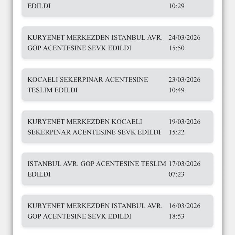 Banka Kartım 20 Gün Boyunca Teslim Edilmedi Ve Kuryenet'ten Yanıt Alınamıyor