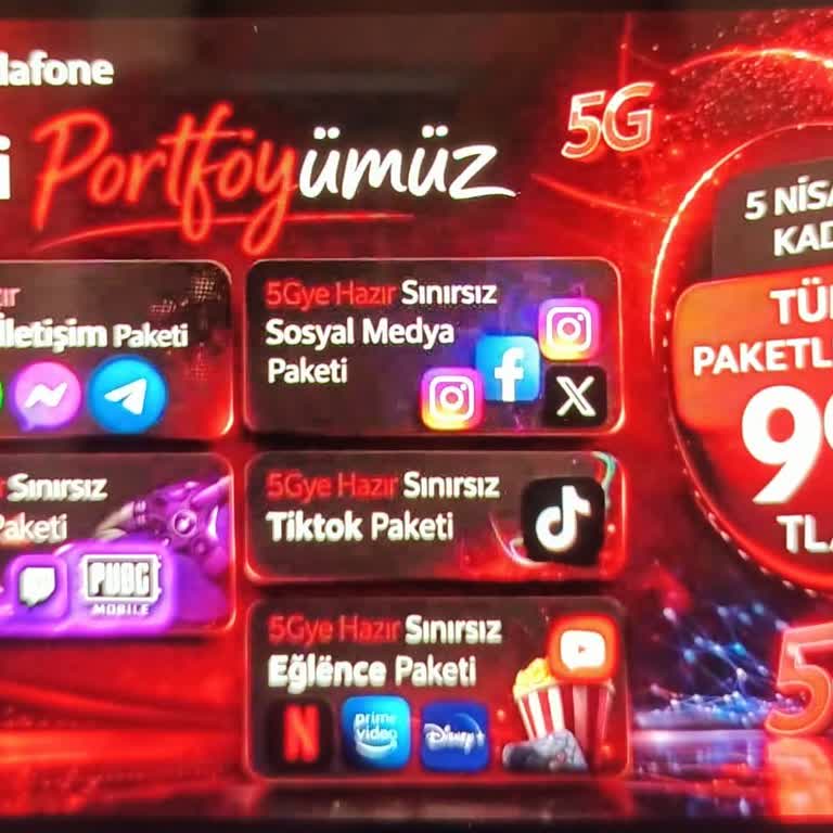 Vodafone 5G’ye Hazır Sınırsız Eğlence Paketi Satın Alma Sürecinde Yönlendirme Karmaşası