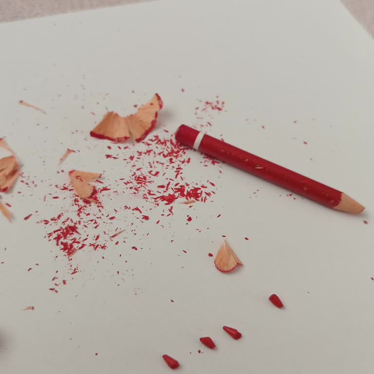 Fatih Kırmızı Kalemlerde Uç Kırılması Sorunu