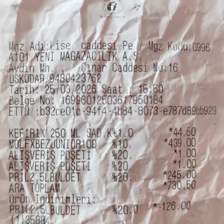 Molfix 5 Numaralı Bebek Bezinde Eksik Adet Sorunu