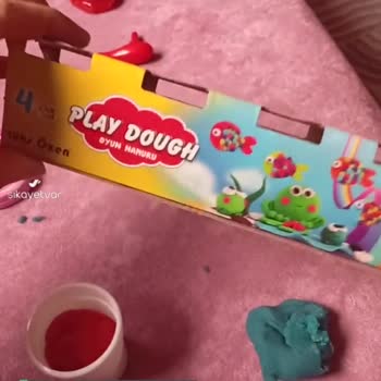 Play-Doh Cam Çıktı Oyun Hamurundan