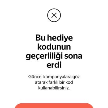 Pazarama Kampanyasında Hediye Kodu Süresi Erken Bitti