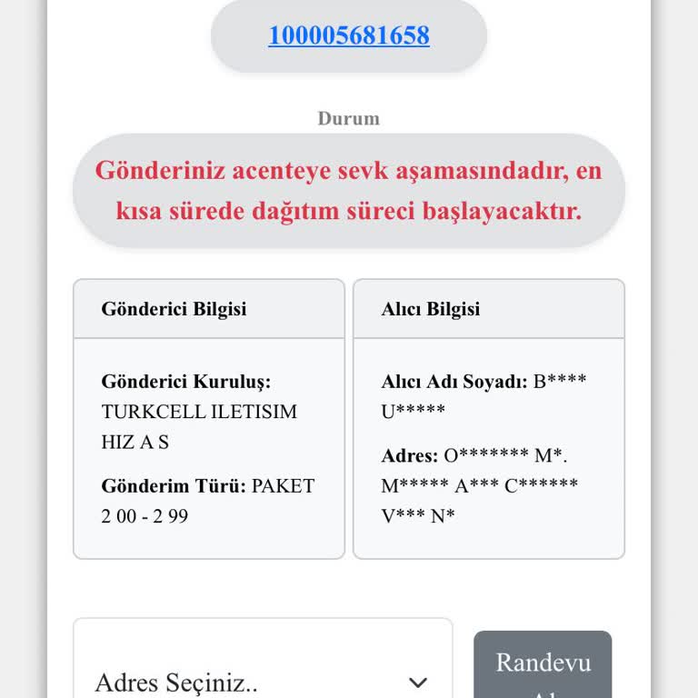 Turkcell Pasaj Ve Kuryenet'te Teslimat Gecikmesi Ve İletişim Sorunu