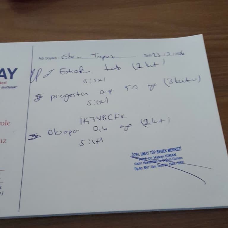 İslahiye Devlet Hastanesinde Acil Serviste Progestan İğnesi Verilmedi