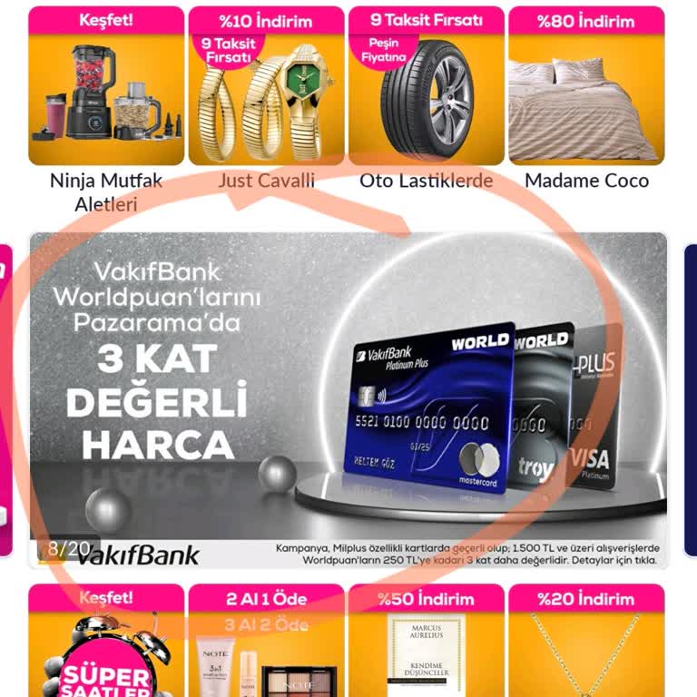 Maximum Kart Kullanıcıları Pazarama'da Ayrıcalık Bekliyor!