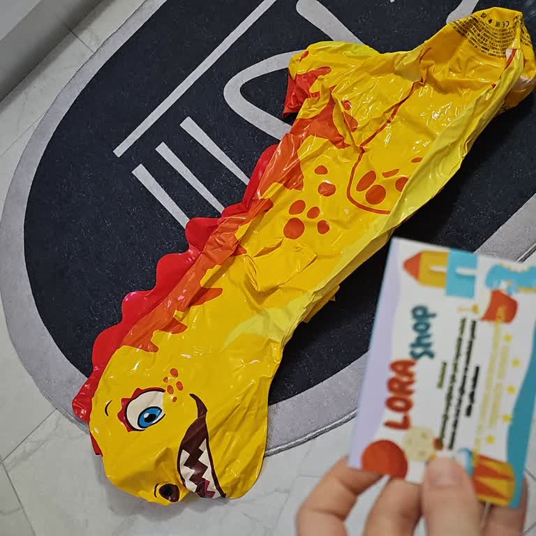 Sipariş Edilen Araç Yerine Şişme Dinozor Gönderildi