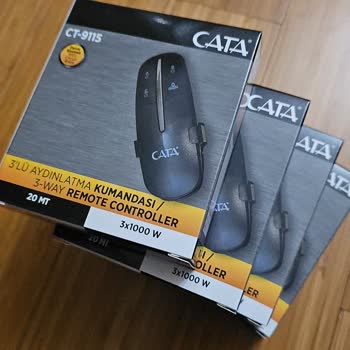 CATA CT 9115 Kumandalı Avizede Çift Tuş Gereksinimi Ve Yaşlı Kullanıcılar İçin Zorlayıcı Tasarım