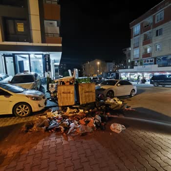 Akçaburgaz’da Çöp Konteynerleri Nedeniyle Sürekli Koku, Haşere Ve Sağlık Riski