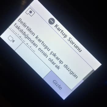 HP Smart Tank 615 Yazıcısında Sürekli Kartuşu Söküp Takın Uyarısı Ve Yüksek Kartuş Maliyeti Şikayeti