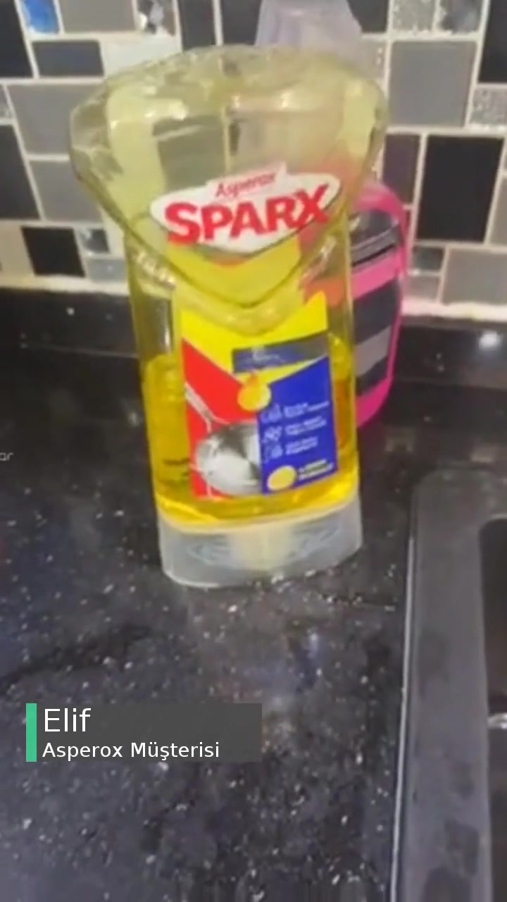 Asperox Sparx Akıtan Bulaşık Deterjanı! videonun kapak resmi