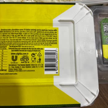 Algida Dondurmasında Buz Kırıkları Ve Yapışkan Kıvam Şikayeti