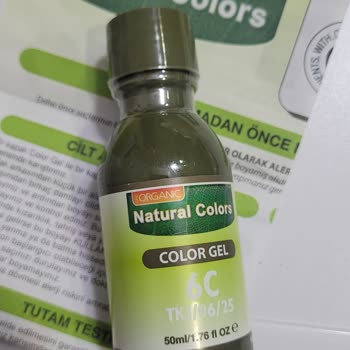 Natural Colors 6C Saç Boyasında Renk Ve Beyaz Kapatma Sorunu