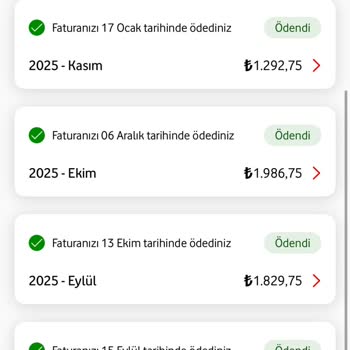 Vodafone Aşırı Fatura Tutarları Ve Haksız Ücretlendirme Şikayeti
