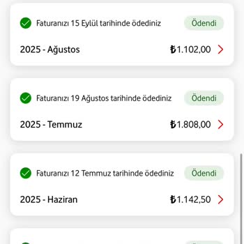 Vodafone Aşırı Fatura Tutarları Ve Haksız Ücretlendirme Şikayeti