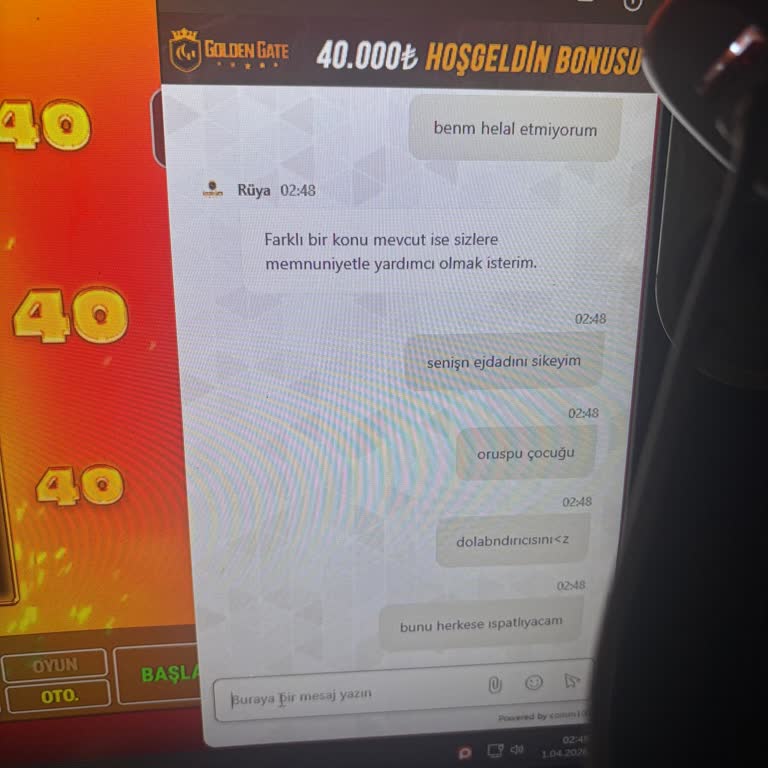 İzinsiz Bonus Ve Aşırı Çevrim Şartı Nedeniyle Ana Paramı Kaybettim