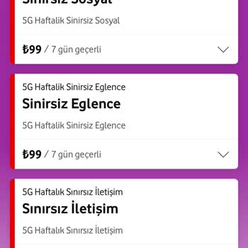 Aylık 99 TL 5G Paketi Tanıtım Ve Uygulama Uyumsuzluğu