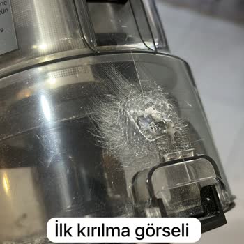 Arçelik Süpürgenin Hazne Aparatı İki Kez Kırıldı, Ücretsiz Değişim Talebi