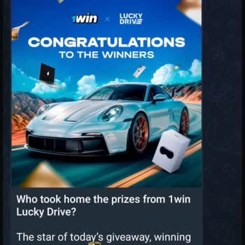1win Lucky Drive Winner Not Paid