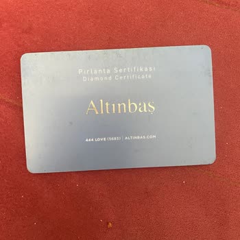 Altınbaş Kuyumculuk’ta Aldığım Pırlanta Ve Altının Gerçek Değeri Kandırıcı
