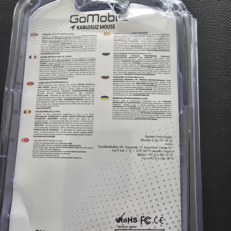 Arızalı Gomobile Mouse İçin Fiş Olmadan İade Reddi Ve Müşteri Hizmetleri Sorunu
