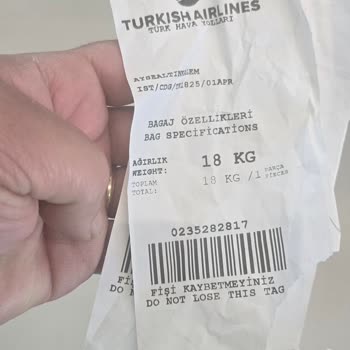 THY Personelinin Kaba Tutumu Ve Bagaj İşlemlerindeki Hatalı Bilgilendirme