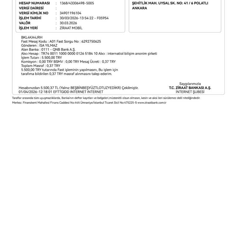 Onarım Yapılmadan Alınan 5.500 TL Tespit Ücreti Ve 1.000 TL Kargo Ücretine İade