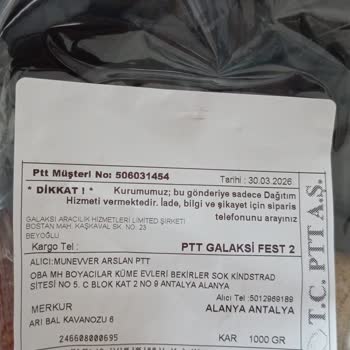 Kırık Gelen Kahvaltılık Takım İçin Ücretsiz Değişim Talebi