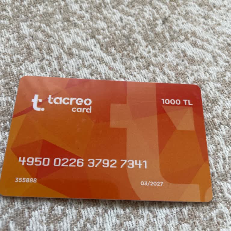Tacreo Card'ta Görünmeyen Bakiye Ve Sürekli Yetersiz Bakiye Uyarısı