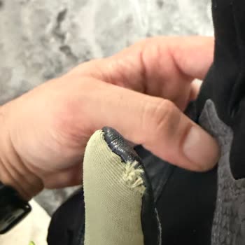 Bodrum Honda Kıvrak'tan Aldığım Scoyco Eldivenlerde Tekrarlanan Dikiş Atma Ve Sorumluluk Reddi