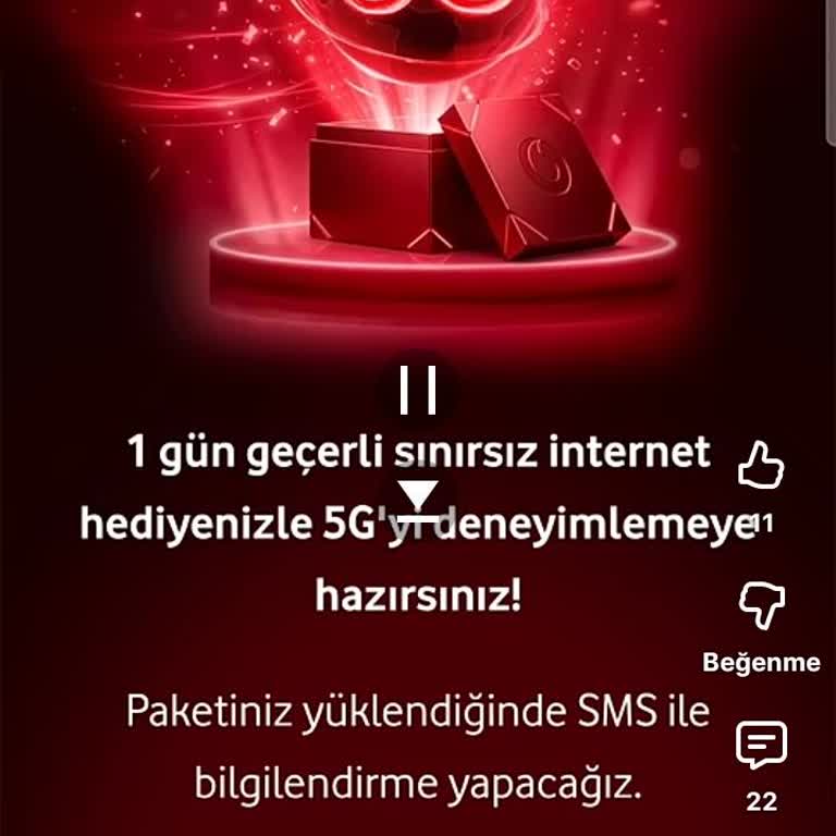 Vodafone 5G Bedava İnternet Sözünü Tutmadı