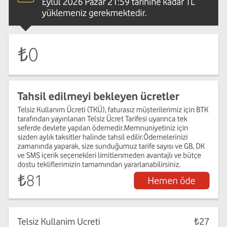 Faturasız Hatımda Gerçeği Yansıtmayan 2.480 TL Borç Ve Onaysız Tahsilat Şikayeti