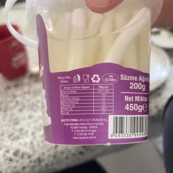 Ayça Çubuk Peynirinde Kıl Çıktı Ve Müşteri Hizmetlerinden Yanıt Gelmedi