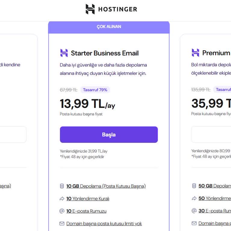 Hostinger Ücretsiz E-Posta Sözü Kırıldı: Alan Adı Başına Katlayan Ücret
