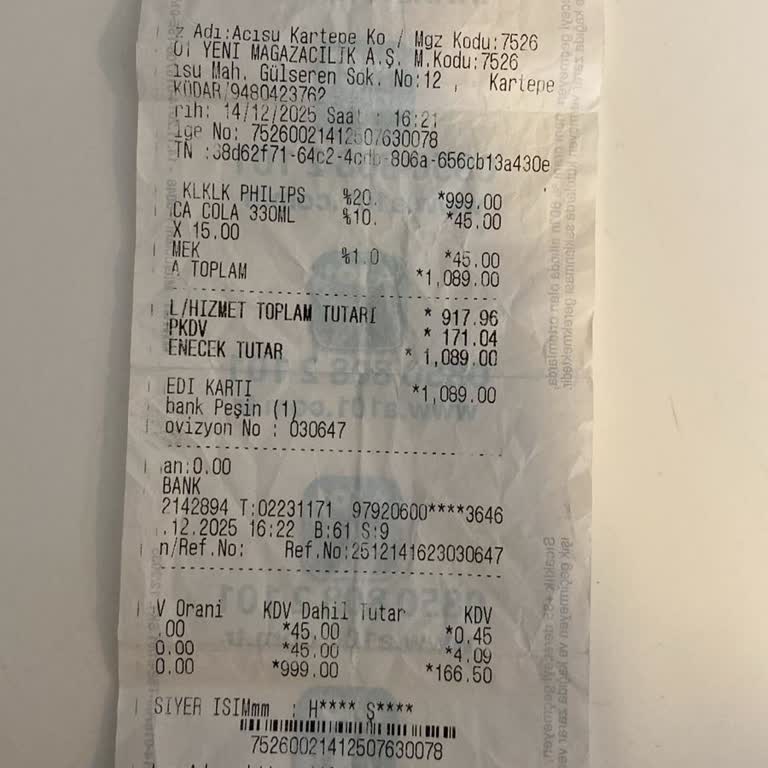 A101 Mağazasında İade Şartı Belirsizliği Ve Müşteri Hizmetlerinin Çözüm Sağlayamaması