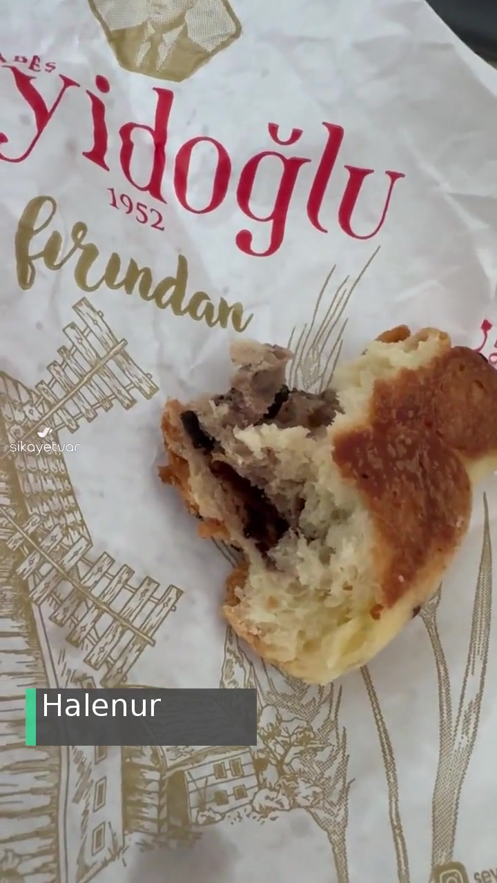 Habeş Seyidoğlu Poğaçadan Plastik Poşet Çıkması videonun kapak resmi