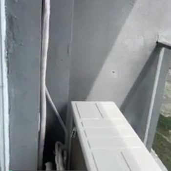 Arçelik Klima Yere Bırakıldı