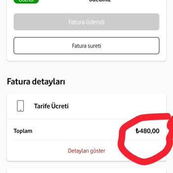 Vodafone'da Taahhüt Sonrası Faturada Şok Artış