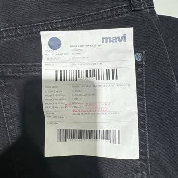 Mavi Kot Pantolonun Hızlı Renk Solması Ve Mağaza Reddi