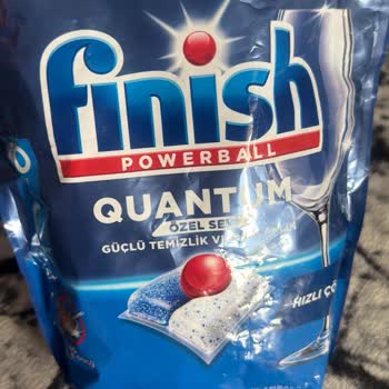 Finish Powerball Quantum Bulaşık Tabletiyle Sürekli Köpük Ve Temizlik Sorunu