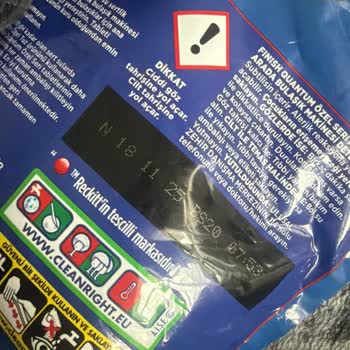 Finish Powerball Quantum Bulaşık Tabletiyle Sürekli Köpük Ve Temizlik Sorunu