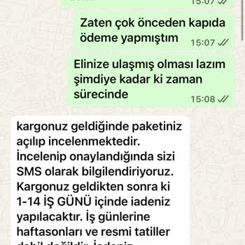 Ayıplı Ürün İadesi Gecikiyor