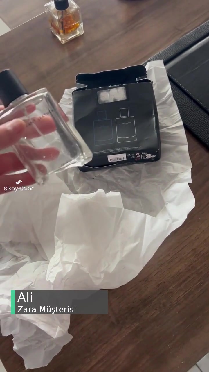 Zara Kırık Parfüm, Kargo İadesi İstiyorum Mağdurum! videonun kapak resmi