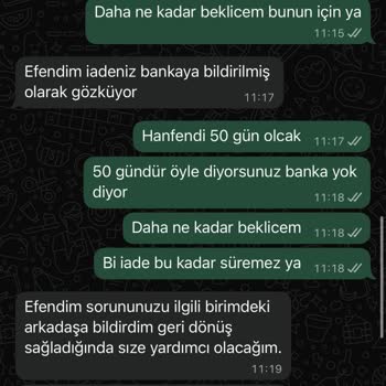 Hepsi Moda’dan 2000 TL İadenin Uzun Süreli Gecikmesi