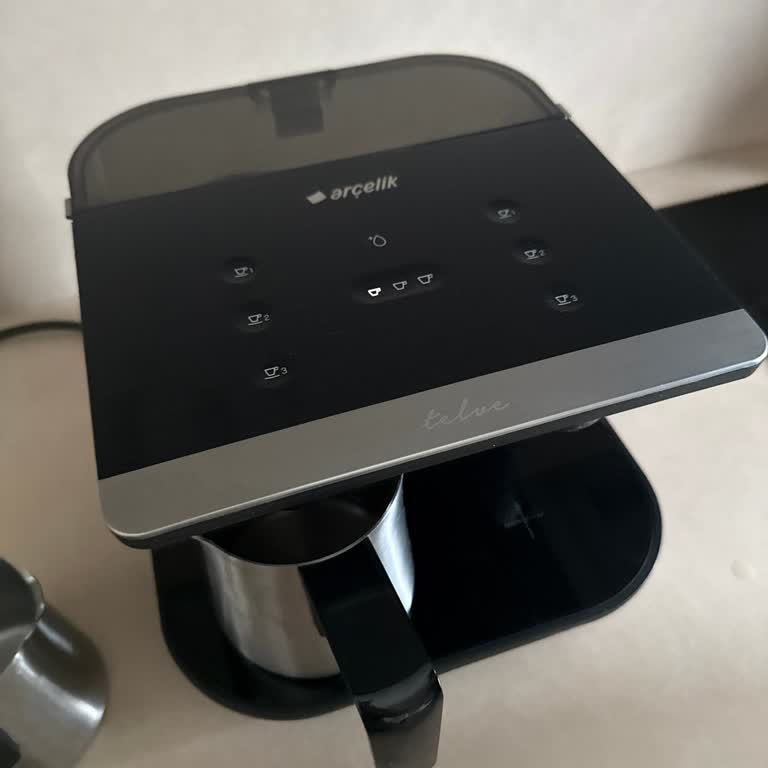 Arçelik Telve Kahve Makinesinde Su Miktarı Az Ve Büyük Fincan Ayarı Çalışmıyor