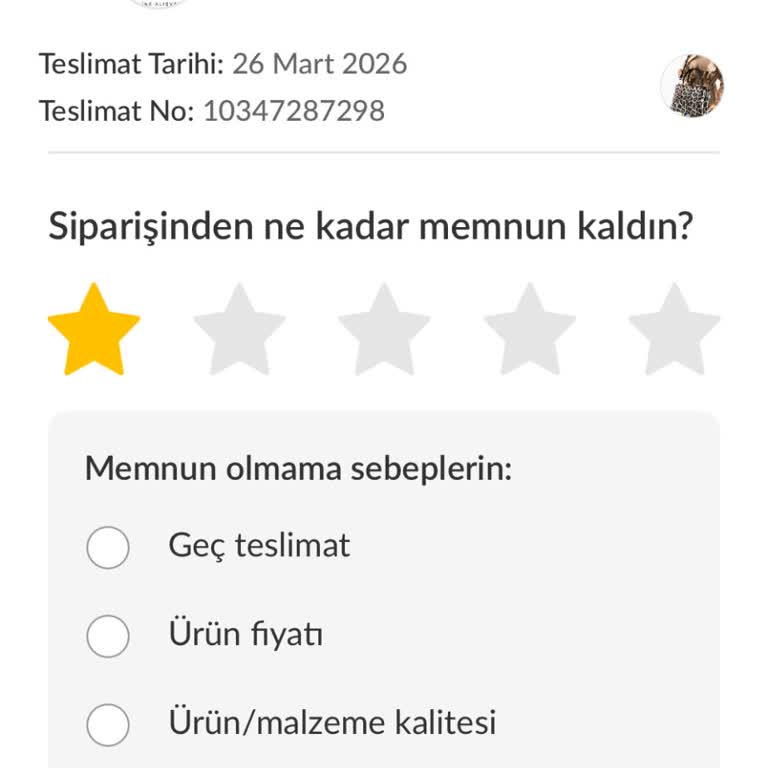 Eksik Carmin Gönderilmemesi Ve Satıcının Cevapsız Tutumu