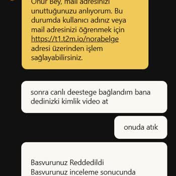 Belge Gönderdim, Hesap Açılmıyor Ve Destek Yanıt Vermiyor