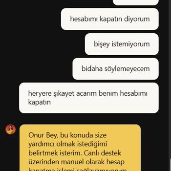 Belge Gönderdim, Hesap Açılmıyor Ve Destek Yanıt Vermiyor