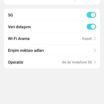 Vodafone 1 Nisan 5G Kampanyasındaki Sınırsız İnternet Hediyesi Hattıma Yansımıyor
