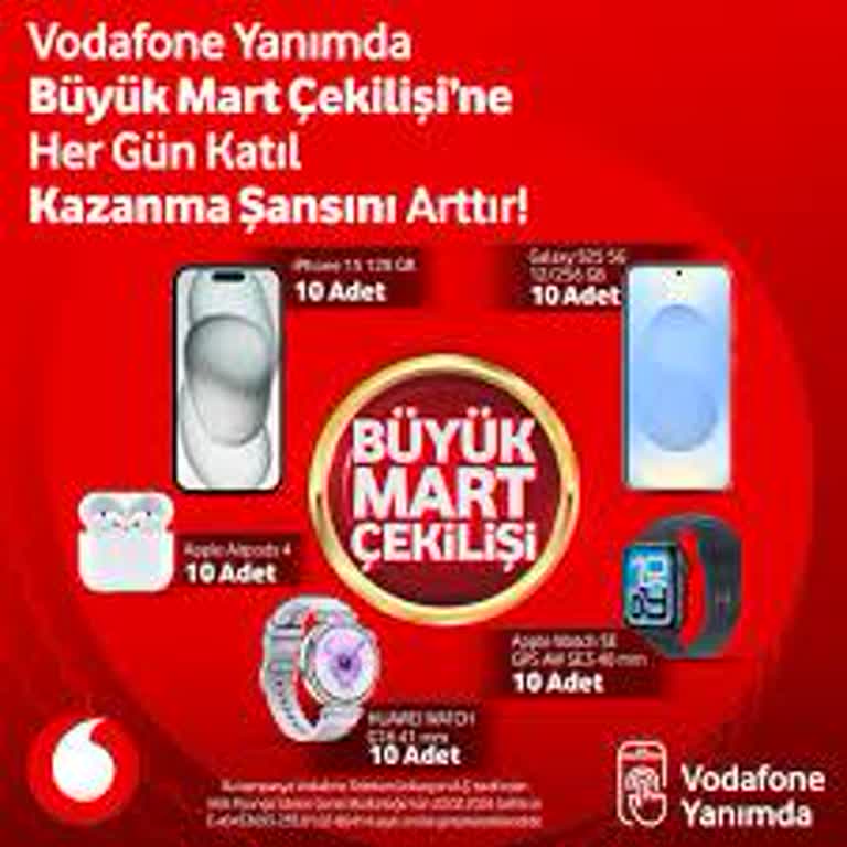 Vodafone Yanımda Hediye Çekilişi Sonuçları Açıklanmadı