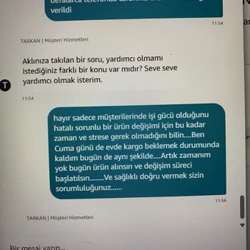 Kolay Gelsin Kargo Teslim Etmemesi Ve Yanıltıcı Bilgilendirmeler Nedeniyle Mağduriyetim